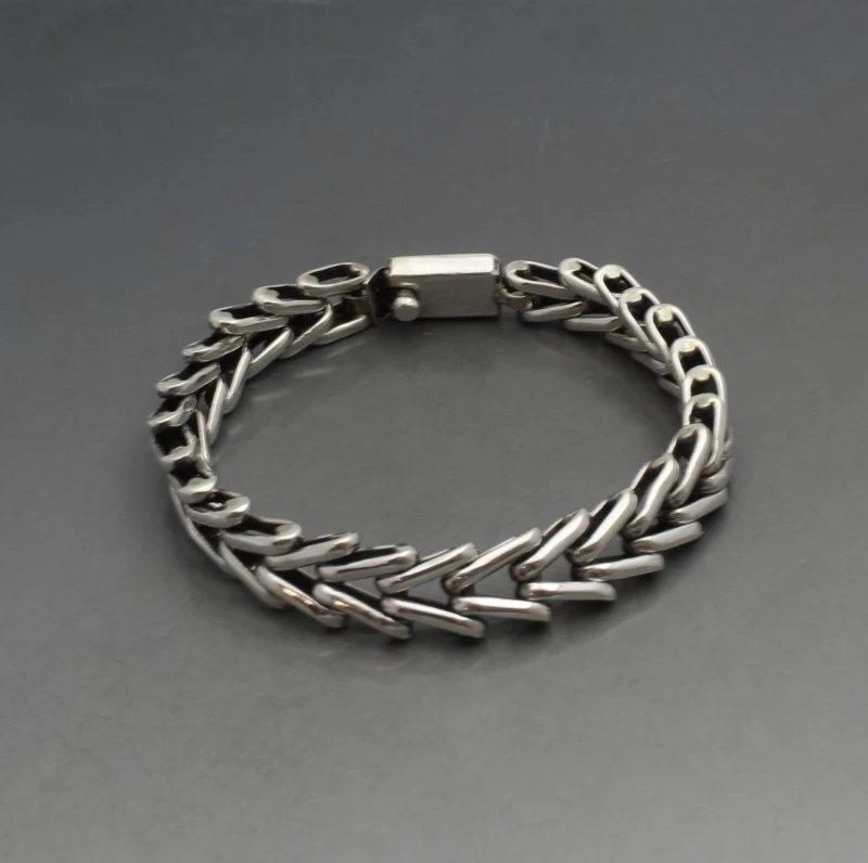 Vintage Mexico chunky silver